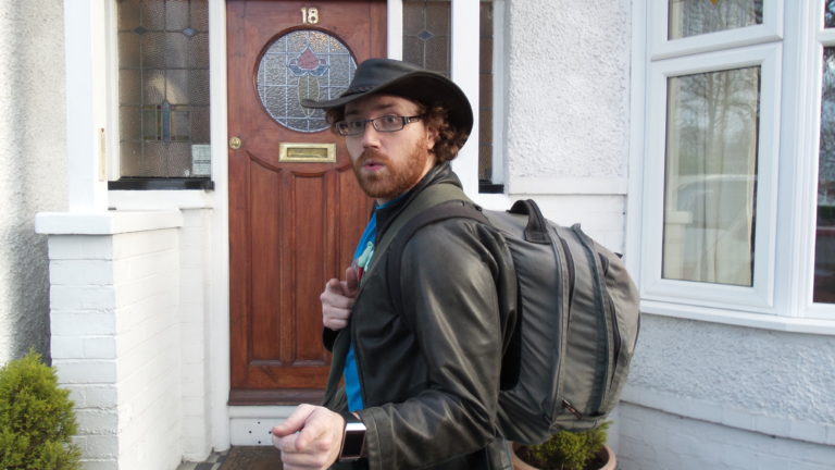 Graham Hughes Going Backpacking